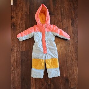 Swiss Tech Kids Jacket - Pink, Gray, and Yellow